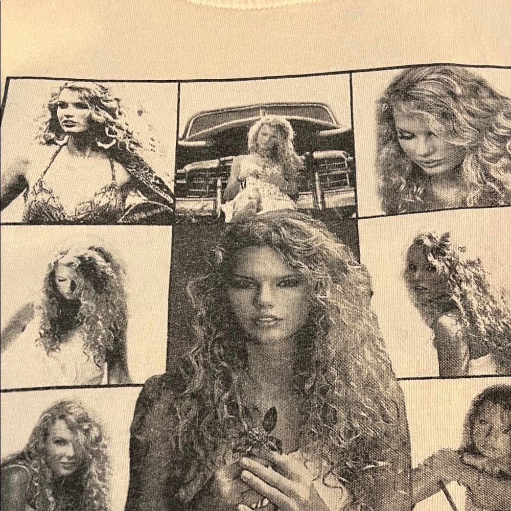 Taylor Swift The Eras Tour Cream Shirt